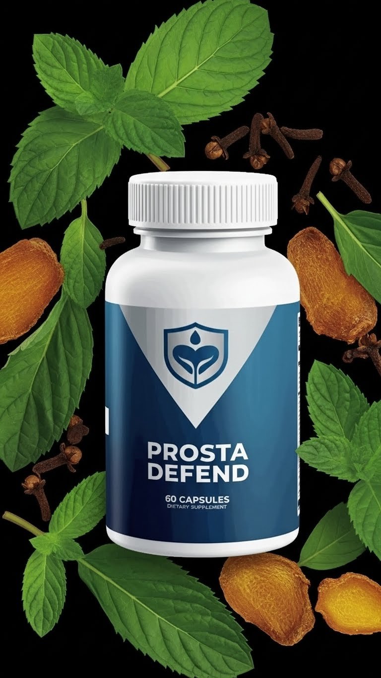 ProstaDefend Natural Prostate Supplement Bottle